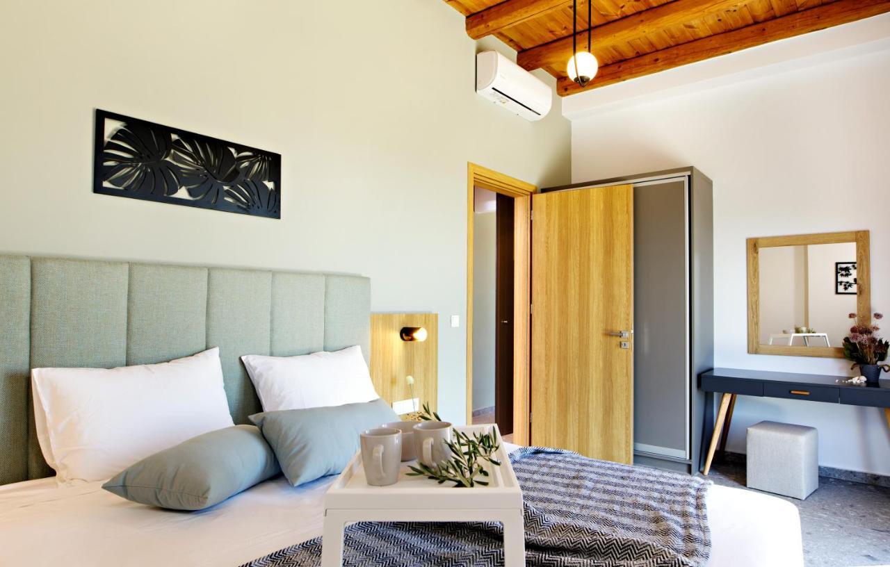Almond Cottage With A Sea View Above Plakias Exteriör bild