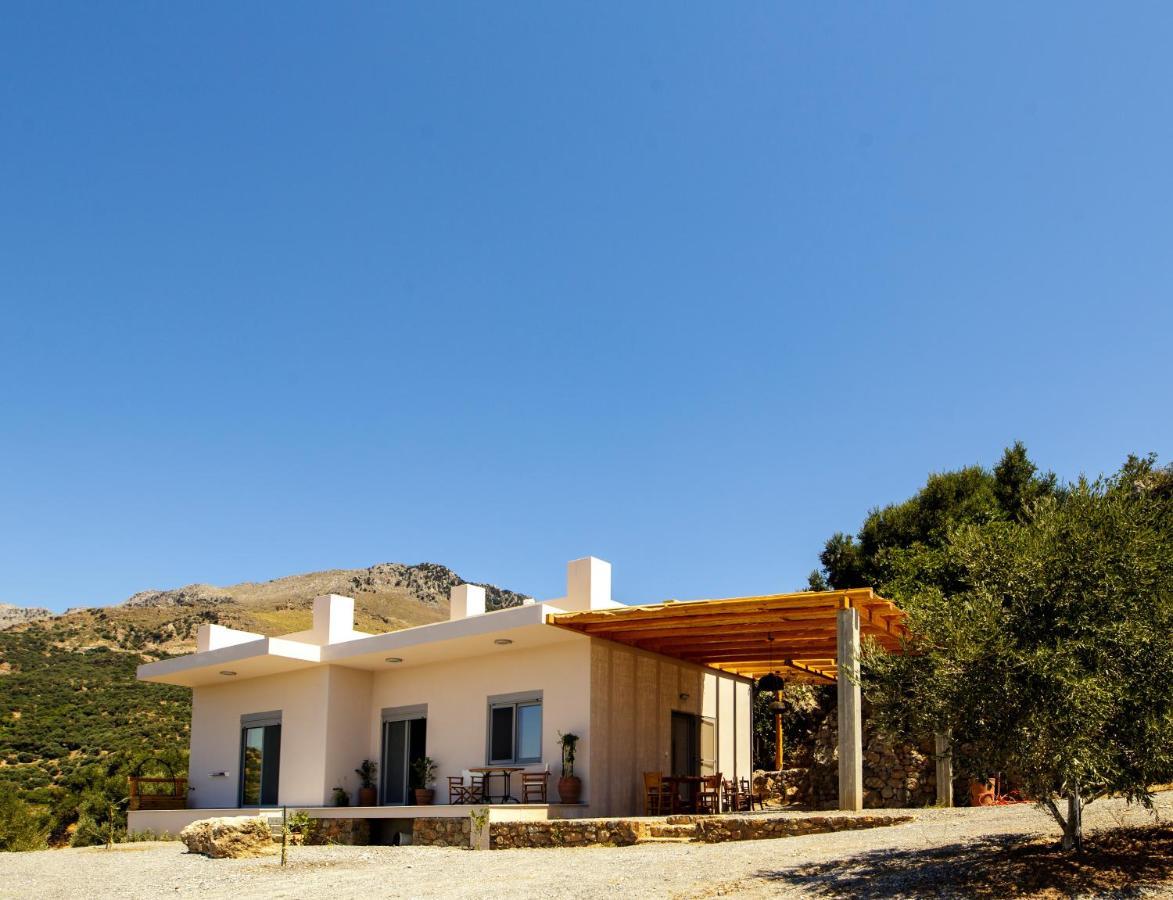Almond Cottage With A Sea View Above Plakias Exteriör bild